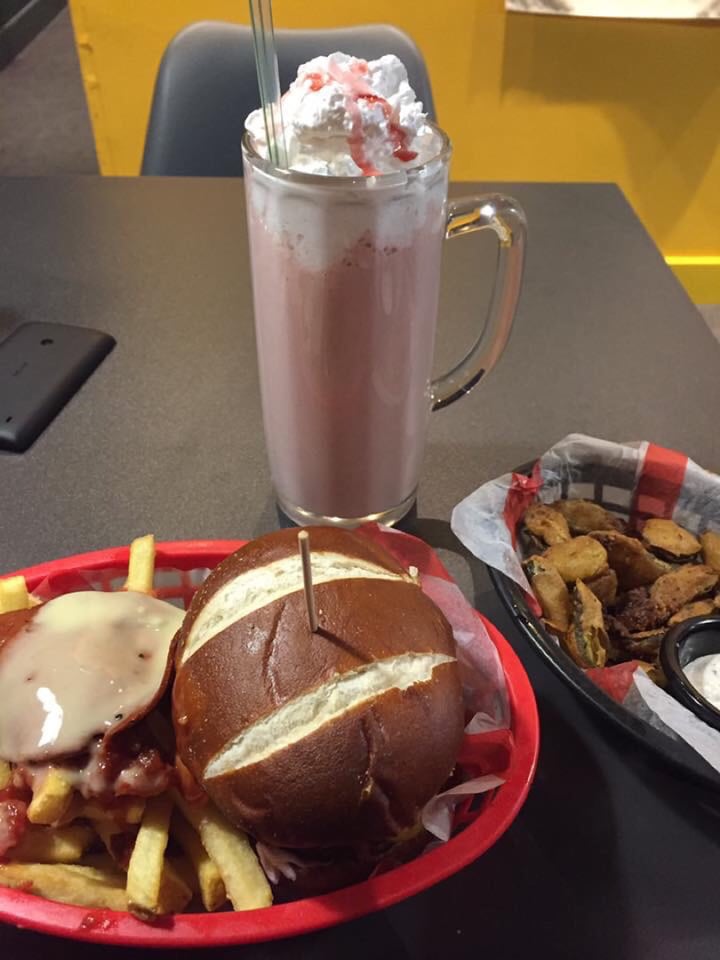 photo of V Rev Vegan Diner Strawberry Milkshake shared by @jonny2690 on  08 Sep 2019 - review