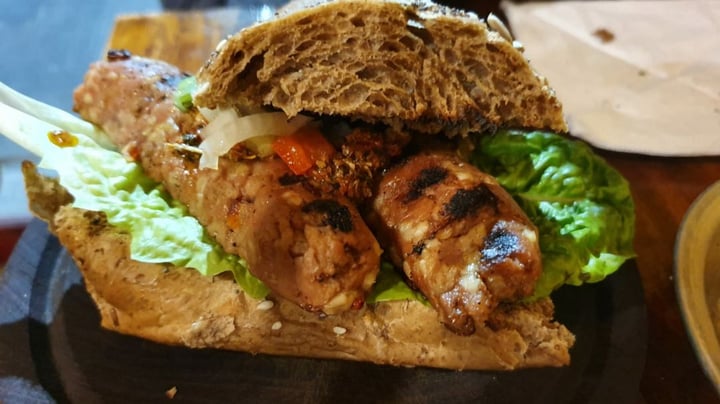 photo of La Reverde Parrillita Vegana Choripan clásico shared by @heycharliebrown on  01 Aug 2019 - review