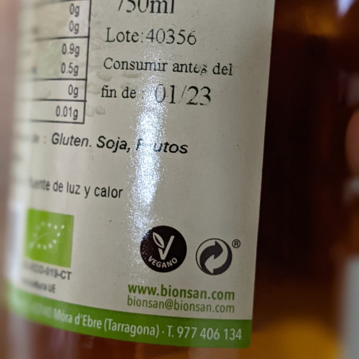 photo of Bionsan Vinagre de manzana shared by @vanessaprats on  12 Apr 2021 - review