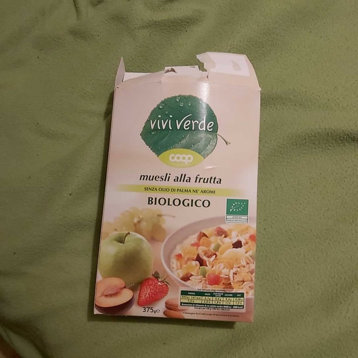review photo of Vivi Verde Coop Muesli alla frutta shared by @francescocrll on 20 Apr 2021 - review