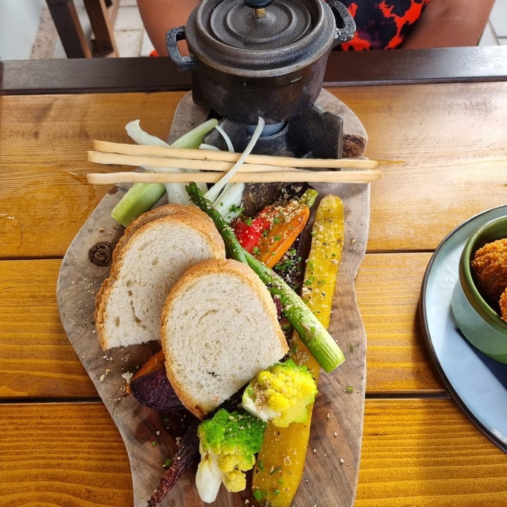 review photo of Mr. & Mrs. Watson Fondue shared by @plantbasedtherapist on 13 Oct 2022 - review