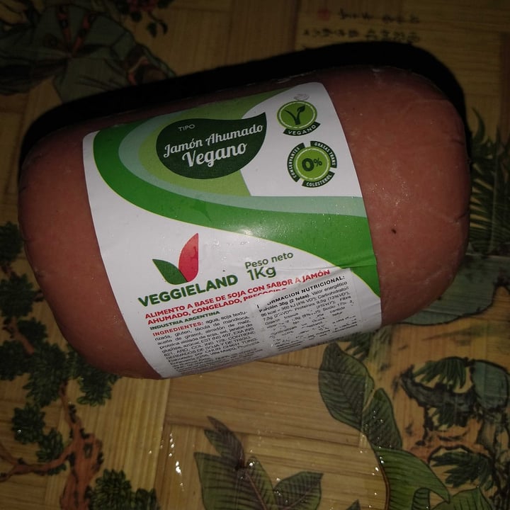 review photo of Veggieland Jamón Ahumado Vegano 1kg shared by @evelynvegana on 18 Apr 2021 - review