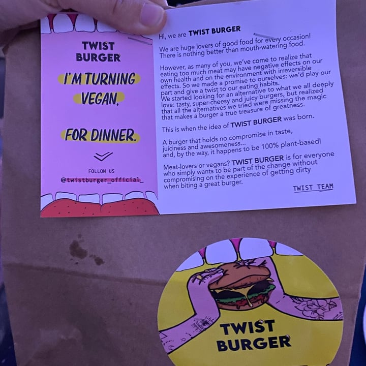 review photo of TWIST BURGER Hamburger shared by @fedeveg2010 on 07 Feb 2022 - review