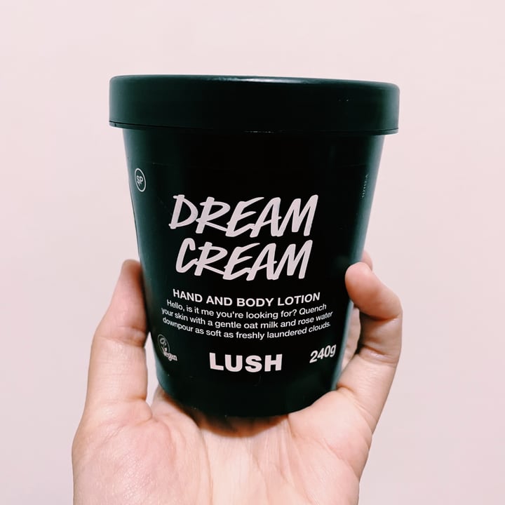 photo of LUSH Fresh Handmade Cosmetics Dream Cream shared by @yshrach on  13 Jul 2021 - review