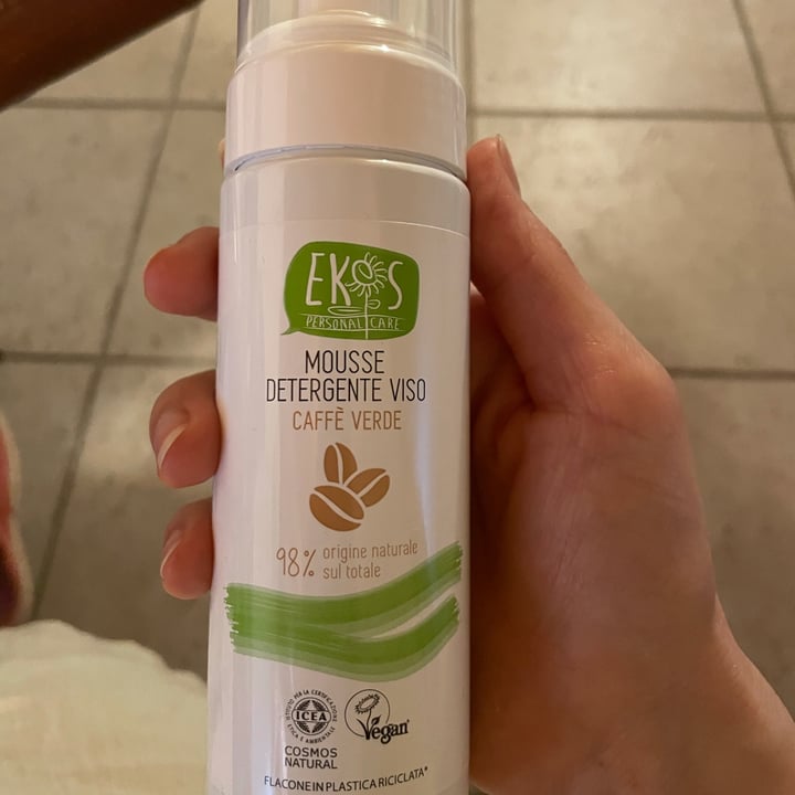 photo of Ekos personal care Mousse Detergente Viso Caffè Verde shared by @mickfan on  16 May 2022 - review