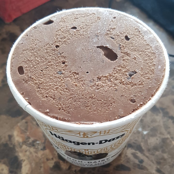 photo of Häagen-Dazs Chocolate Salted Fudge Truffle shared by @philthevegan120 on  03 Nov 2021 - review