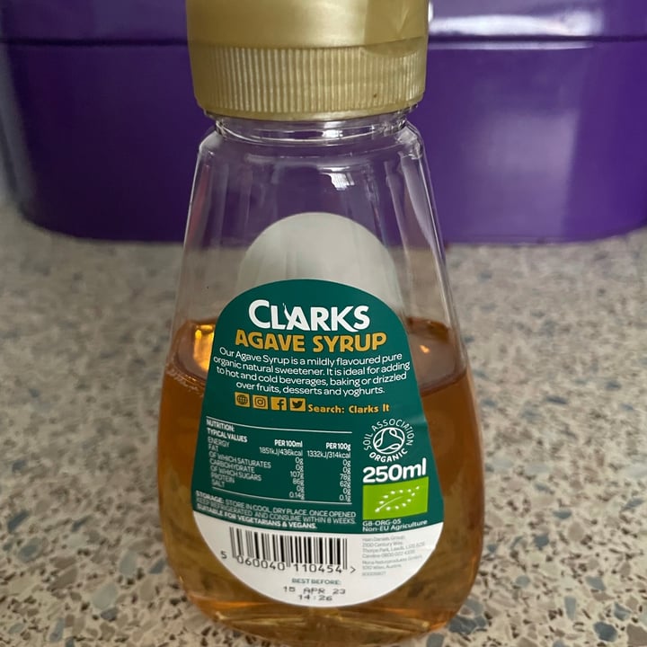 photo of Clarks Organic Agave Syrup shared by @missykab on  19 Jun 2021 - review