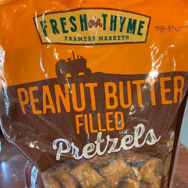 Fresh Thyme Market Peanut butter filled pretzel bites Review | abillion