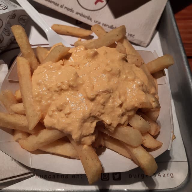 Photo of the dish “Papas con cheddar”