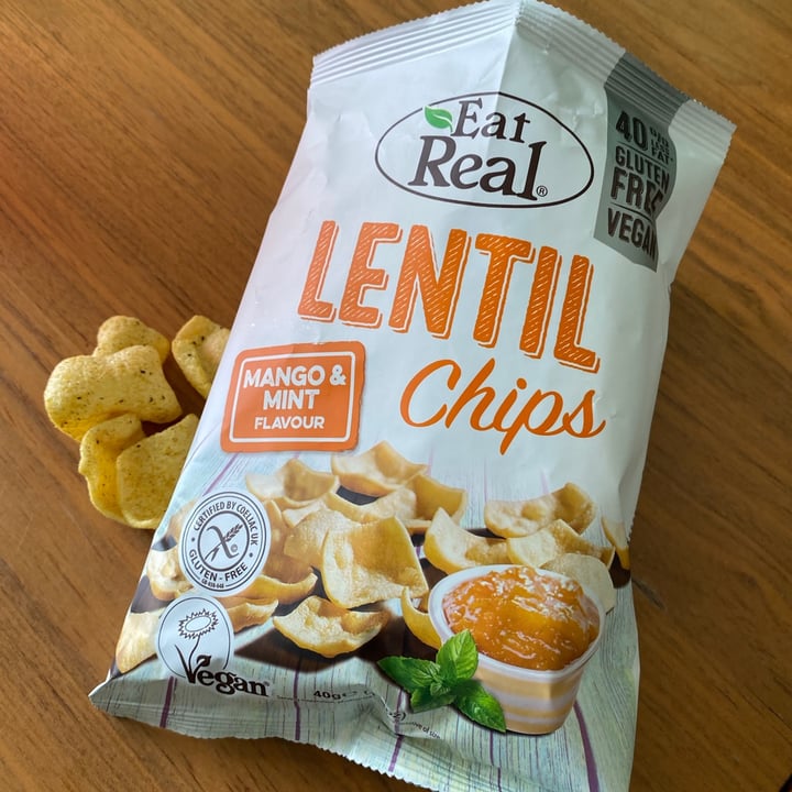 photo of Eat Real Lentil Chips Mango & Mint shared by @bianca1701 on  06 Dec 2020 - review