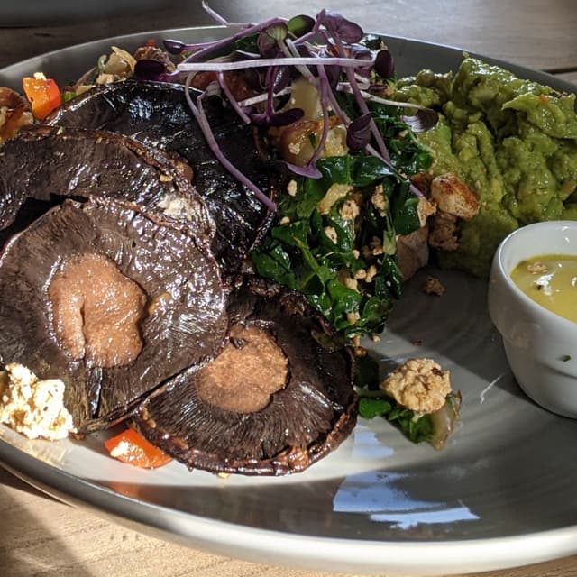 Photo of the dish “Portobello Flatbread”