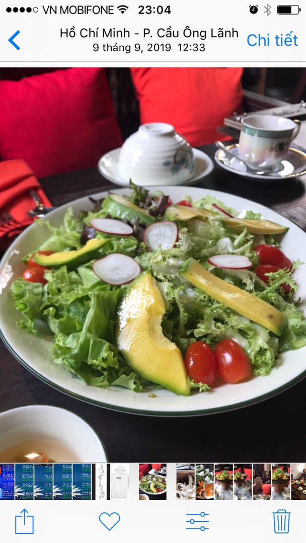 photo of Shamballa Vegetarian Restaurant & Tea House Shamballa Salad shared by @jannapham on  30 Jan 2020 - review