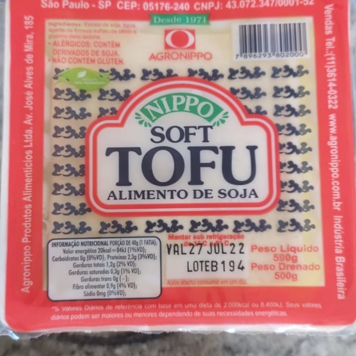 review photo of Nippo Tofu Soft shared by @luizcoelho on 23 Aug 2022 - review
