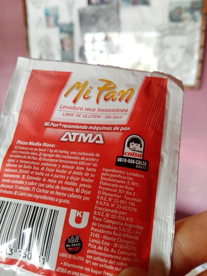 photo of Mi Pan Levadura Seca Instantánea shared by @ponyloca on  28 Dec 2019 - review