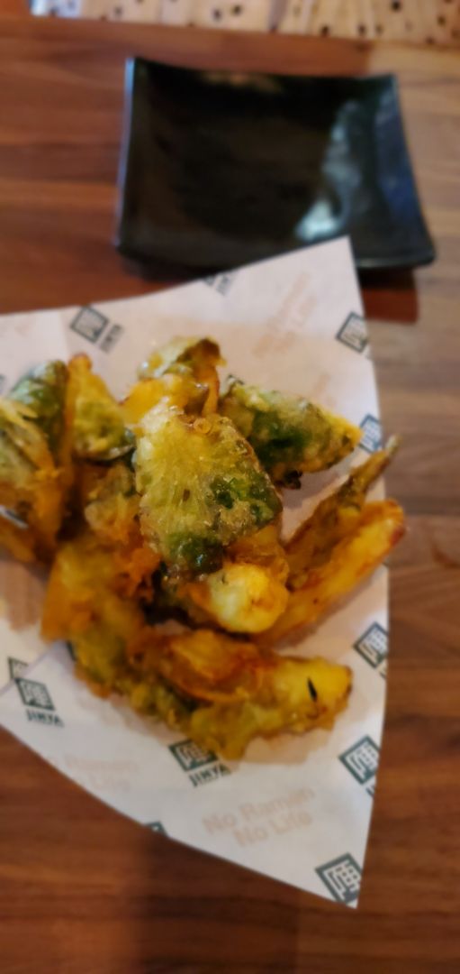 photo of JINYA Ramen Bar Brussel Sprouts Tempura shared by @annzers on  08 Jul 2019 - review