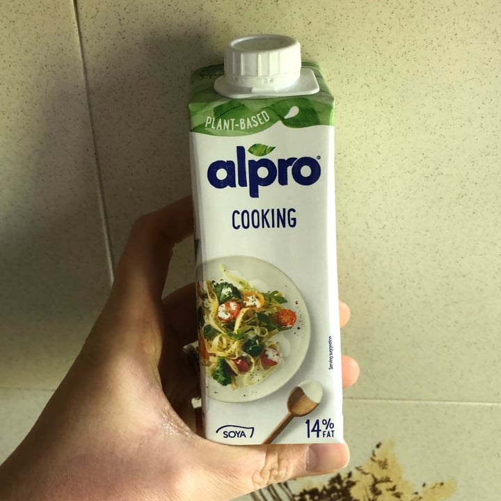 photo of Alpro Panna da cucina a base di soia shared by @paolacama on  09 Apr 2022 - review