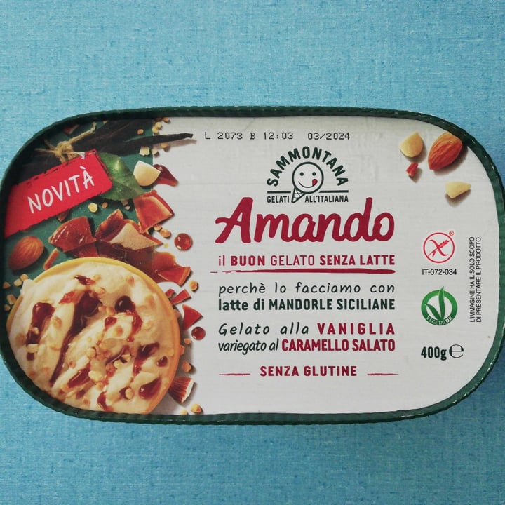 review photo of Sammontana amando caramello salato shared by @cridellavolpe on 27 Jun 2022 - review