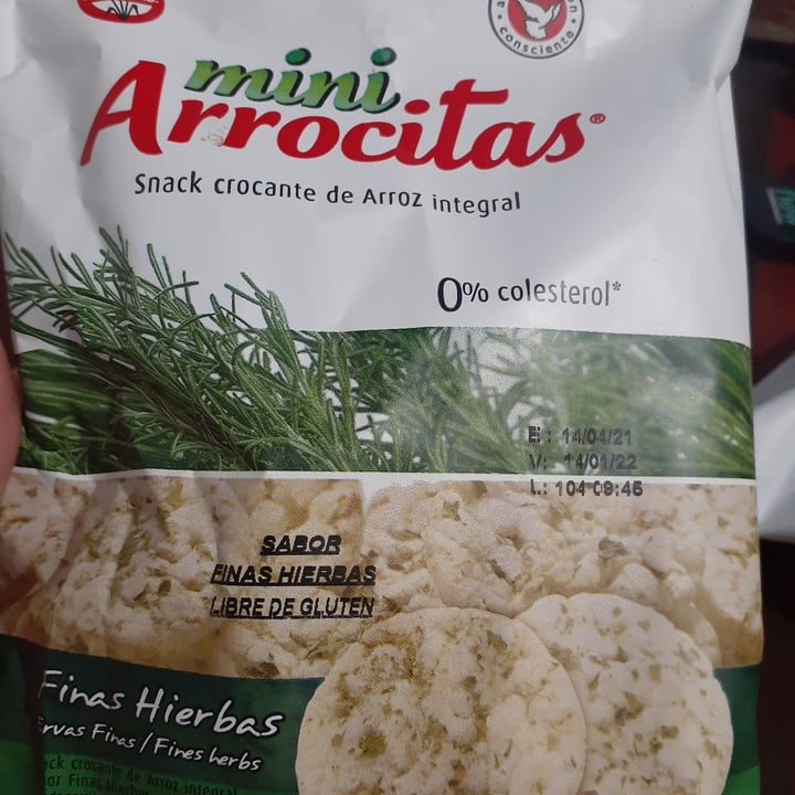 photo of Arrocitas Mini Arrocitas Finas Hierbas shared by @camimunn on  18 Jul 2021 - review