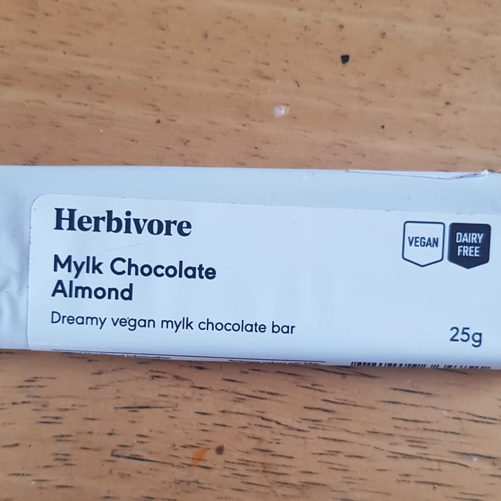 photo of Herbivore Mylk chocolate almond shared by @roxyct on  23 Nov 2020 - review