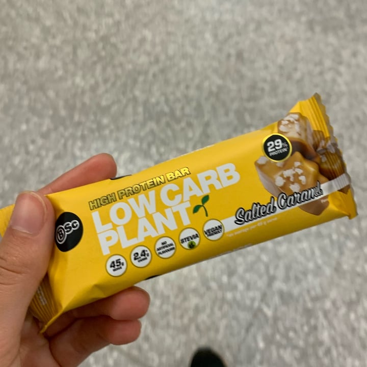 photo of Body Science Low Carb Plant Protein Bar - Salted Caramel shared by @marianejohnstone on  04 Nov 2021 - review