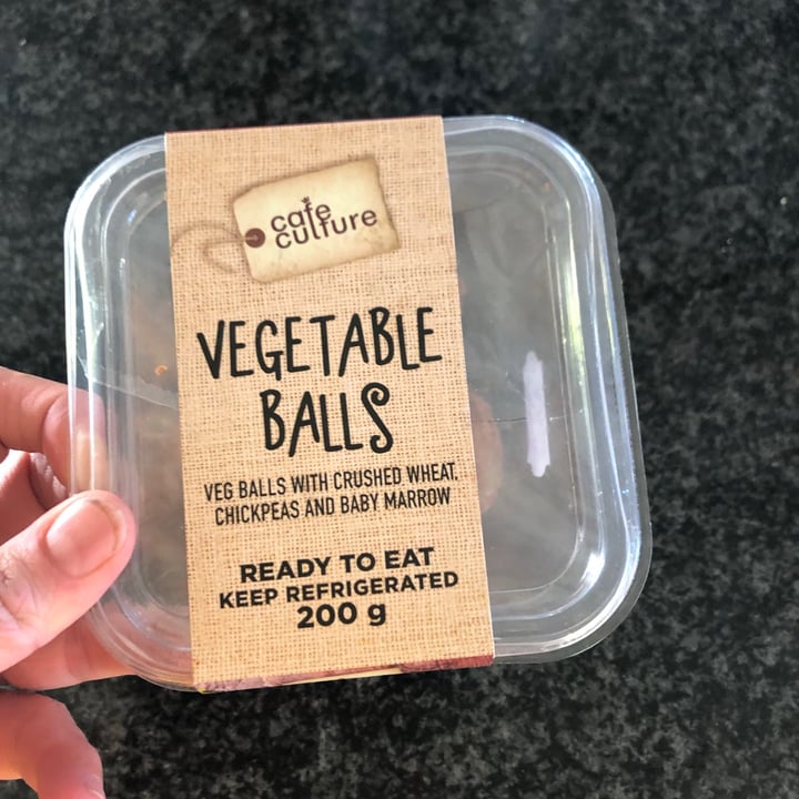 photo of Cafe culture Vegetable Balls shared by @leighclare29 on  04 Dec 2020 - review