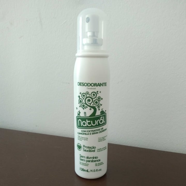 photo of Orgânico Natural Desodorante Em Spray Camomila e Erva Cidreira shared by @fernandaweyz on  25 Apr 2022 - review
