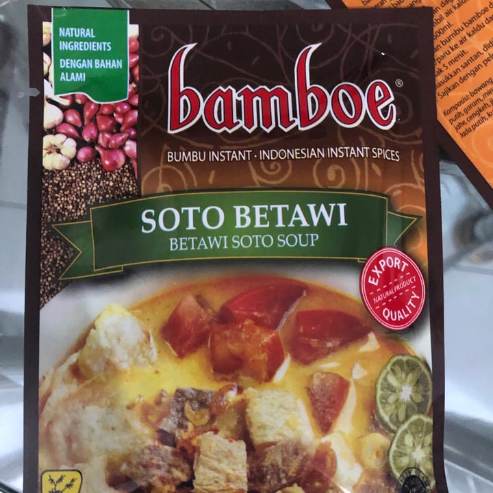 photo of Bamboe Soto Betawi shared by @ndyct on  24 May 2020 - review