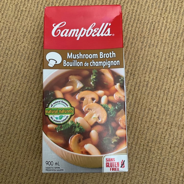 review photo of Campbell's Mushroom broth shared by @karinnelson on 26 Feb 2021 - review