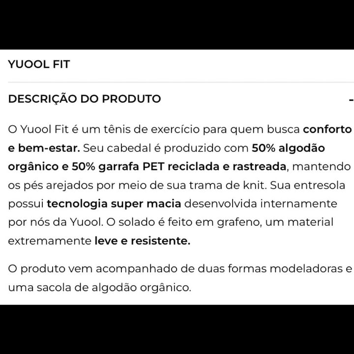 review photo of yuool fit yuool fit tenis shared by @deborahcesco on 08 Jun 2022 - review