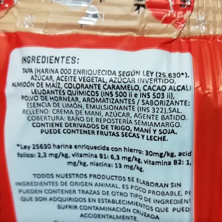 photo of Un Rincón Vegano Alfajor de Maní shared by @nanaesquivel on  01 May 2021 - review