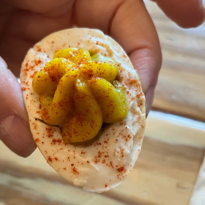 photo of Right Path Organic Cafe Deviled “eggs” shared by @veganfoodcrazy on  20 May 2022 - review