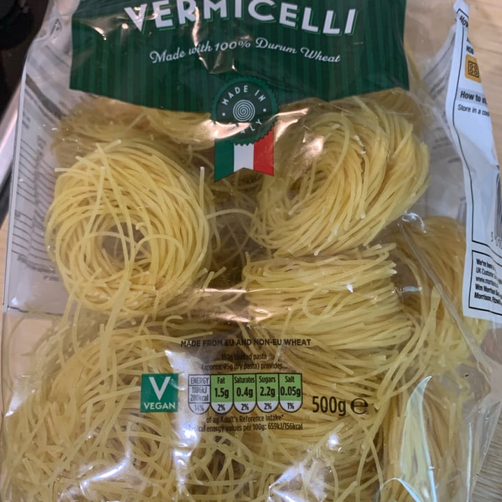 photo of Morrisons vermicelli shared by @avocado-uk on  02 Jun 2022 - review