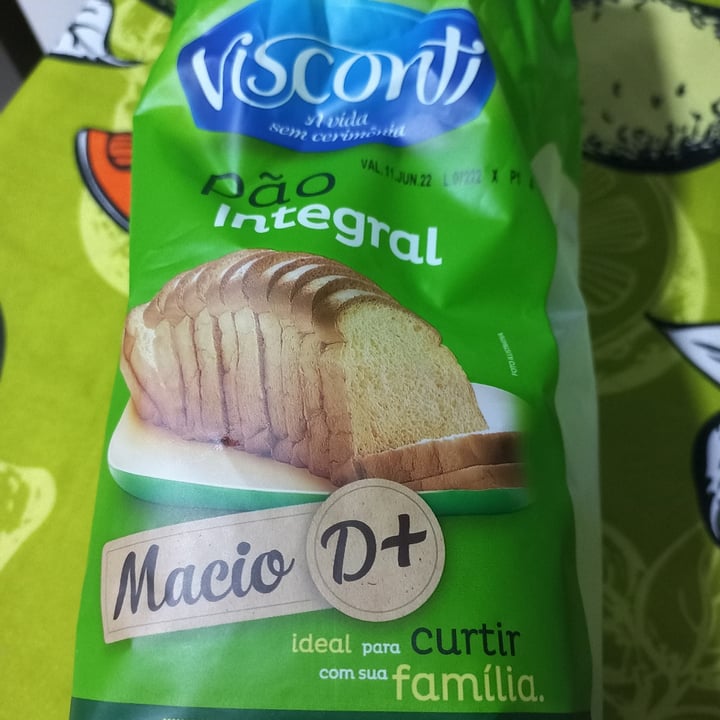 photo of Visconti Pão de Forma Integral shared by @adrianawek on  08 May 2022 - review