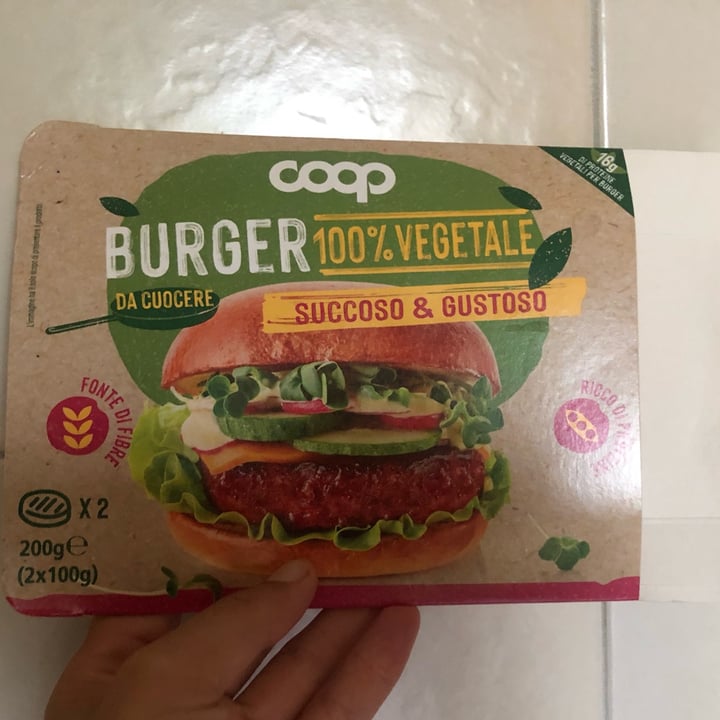 photo of Viviverde coop burger biologici Burger 100% vegetale shared by @giuliengi on  22 Jun 2022 - review
