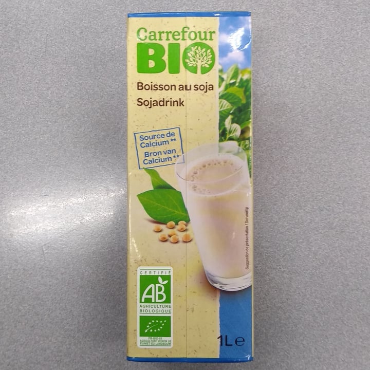 photo of Carrefour Bio Sojadrink shared by @bruno76 on  27 Apr 2022 - review