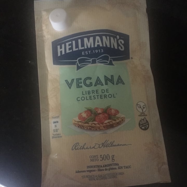 photo of Hellmann’s Hellman’s Vegan Mayonnaise shared by @malotaa on  02 Nov 2020 - review