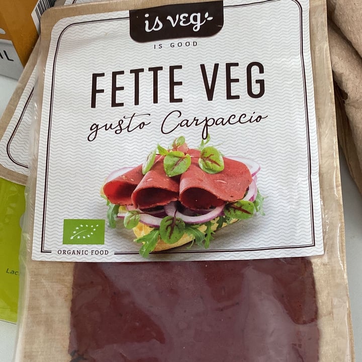 review photo of is veg Fette Veg Gusto Carpaccio shared by @giuliahazel on 13 Nov 2022 - review
