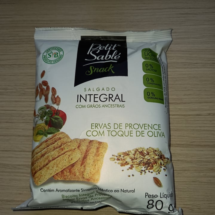 photo of Petit Sablé Snack Ervas de provence com toque de Oliva shared by @marciahelo0107 on  30 Apr 2022 - review