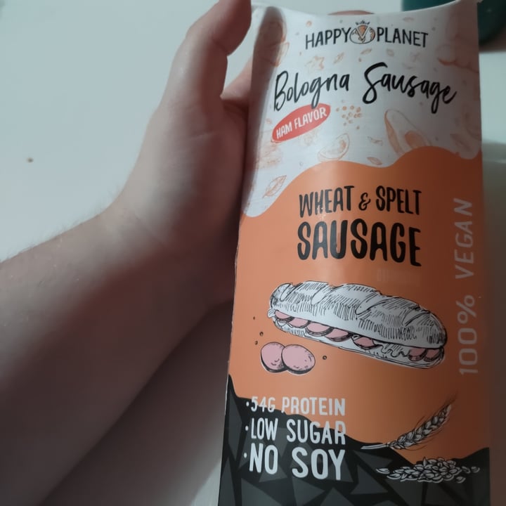 photo of Happy V Planet Bologna Sausage Ham Flavor shared by @luluvicy on  03 Jun 2022 - review