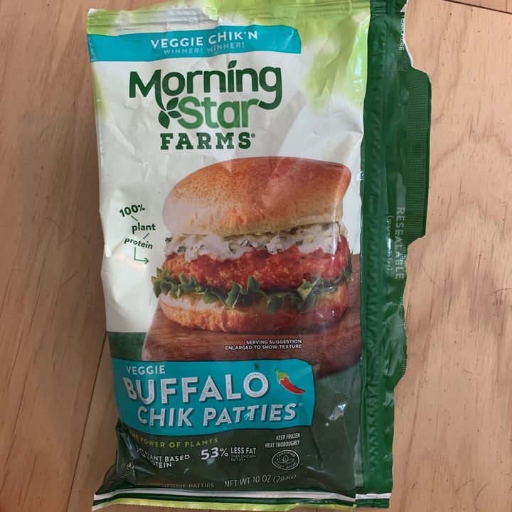 photo of MorningStar Farms Veggie Buffalo Chik Patties shared by @biversen on  03 Jun 2021 - review