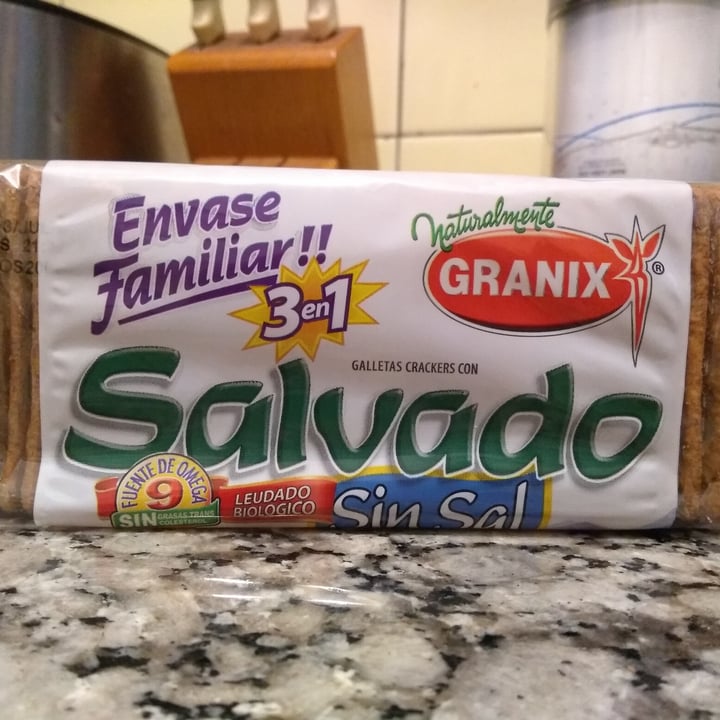 photo of Granix Galletas Crackers con Salvado Sin Sal shared by @anashadowcat on  08 Feb 2021 - review
