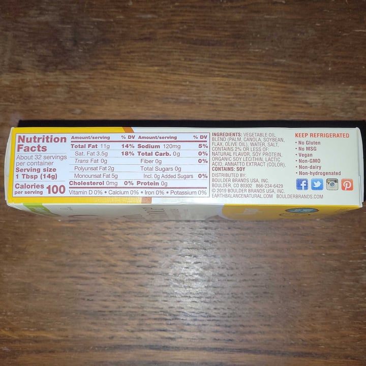 photo of Earth Balance Vegan Buttery Sticks shared by @denidoll on  18 Apr 2022 - review