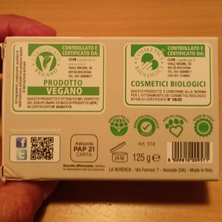 photo of White Castle Saponetta biologica con olio di argan shared by @lellla on  05 Sep 2022 - review