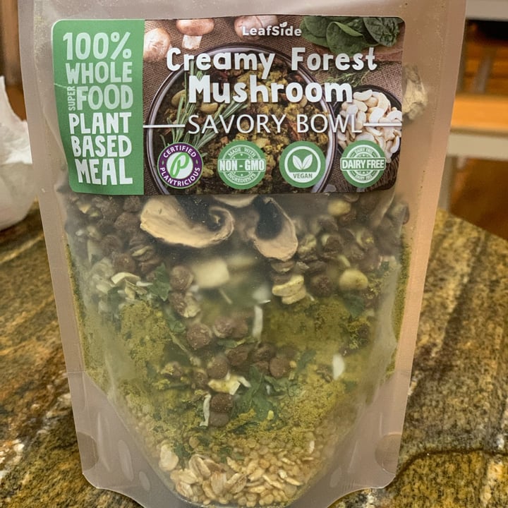 review photo of Leafside Creamy Forest Mushroom Savory Bowl shared by @bos-taurus on 24 Dec 2021 - review