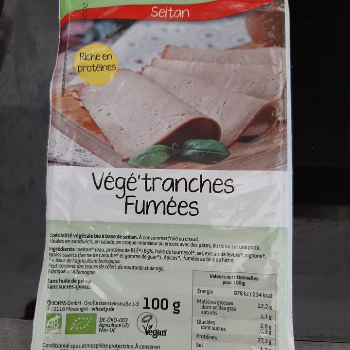 photo of Wheaty Végé tranches fumées shared by @marte on  24 Oct 2020 - review