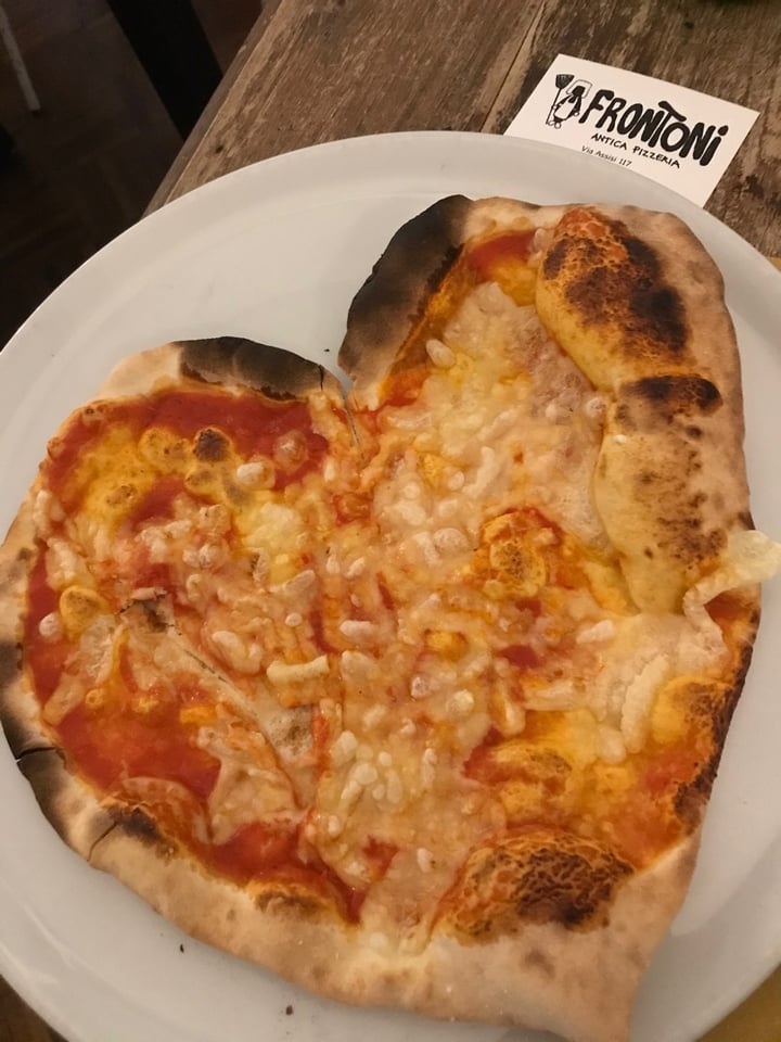 photo of Pizzeria Frontoni Margherita Vegan shared by @aleimpa on  05 May 2020 - review