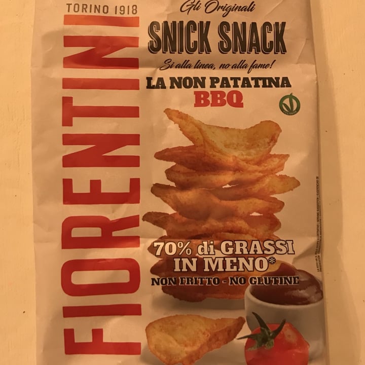 photo of Fiirentini snick snack La patatina non patatina bbq shared by @gattaragolosa on  11 Apr 2022 - review
