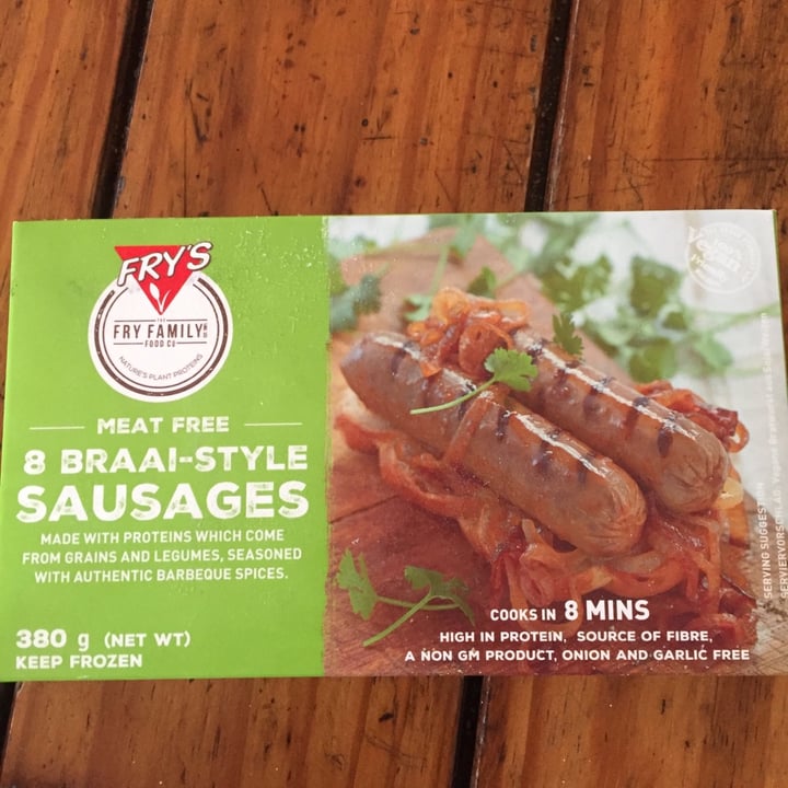 photo of Fry's Family Food Braai-Style Sausages shared by @bernicebotes on  24 Jun 2020 - review