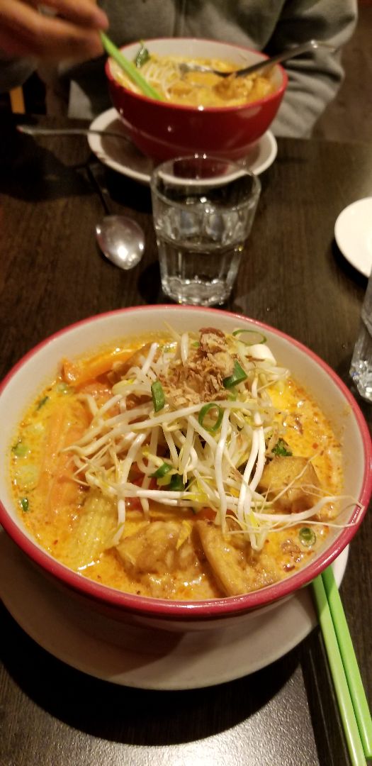 review photo of Sawaddee Krub Thai Restaurant Laksa with Tofu and Veggies shared by @cassbananana on 06 Aug 2019 - review