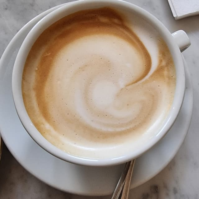 菜肴“Cappuccino di soia”的照片